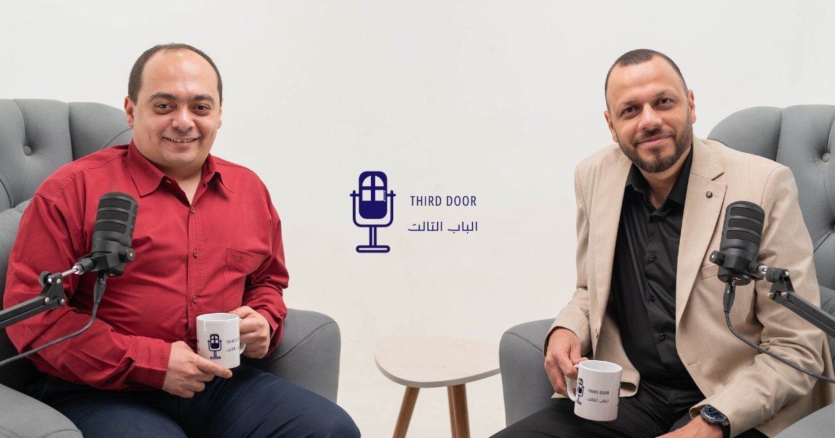 Third Door podcast set